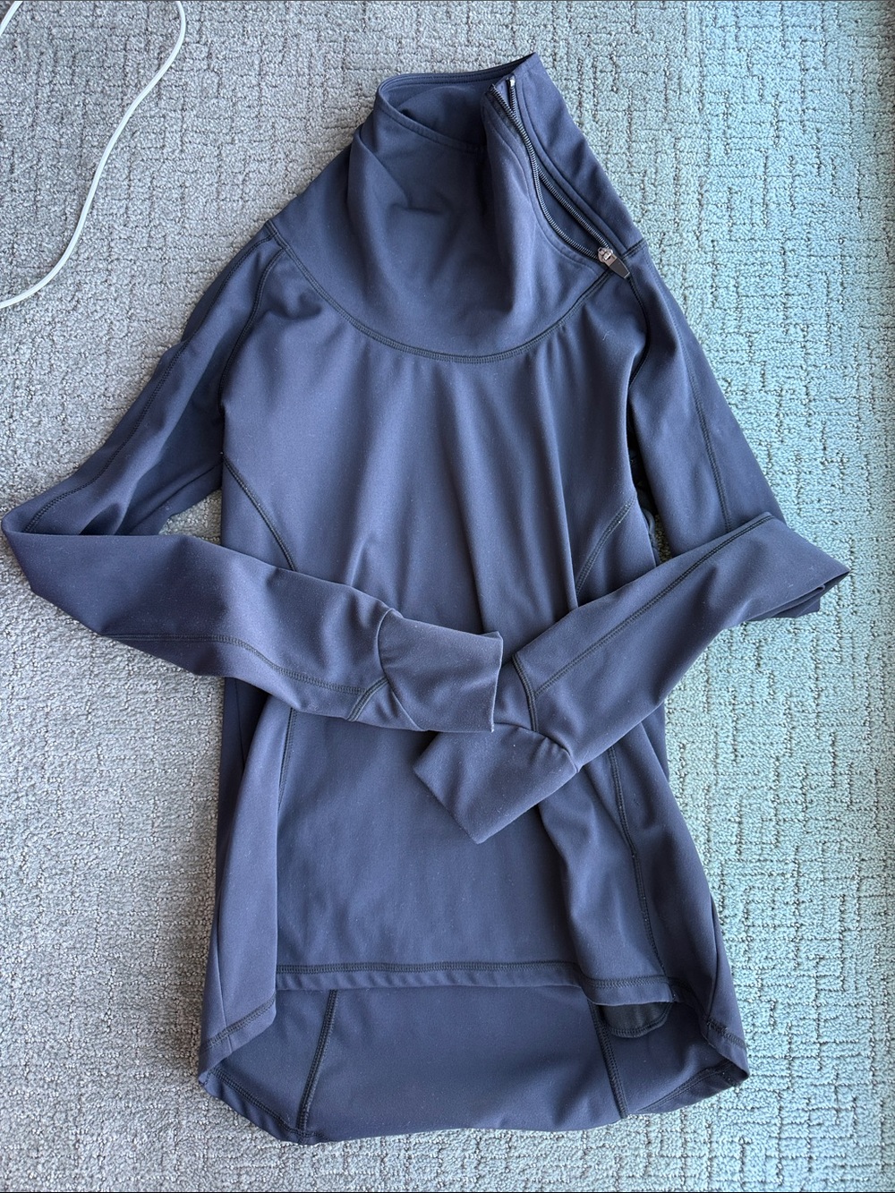 P’tula Cowl neck long sleeve top